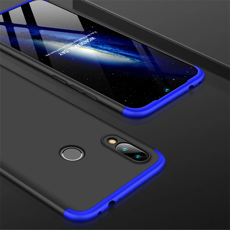 360 ударопрочный защитный жесткий чехол для Xiaomi Redmi Note 7, удобный силиконовый защитный чехол для телефона, чехол для Xiaomi Note 7 Pro 6,3"
