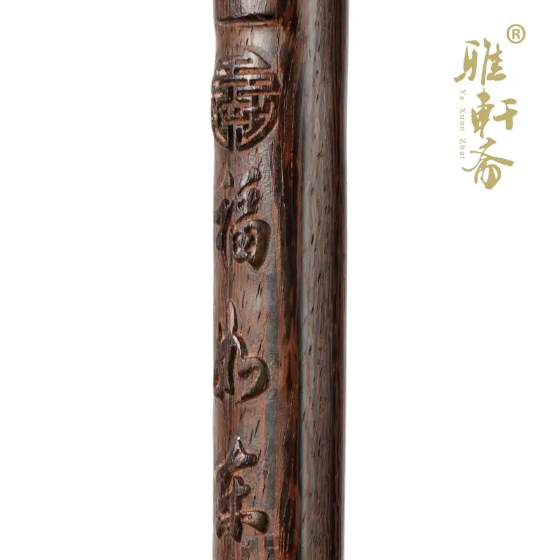 Рукоятка Из Дерева тростника TZ Zhai для пожилых людей рельефная деревянная