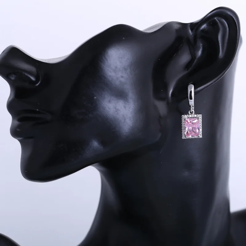 Комплект из колье и серёг с цирконом JS753 | Украшения аксессуары