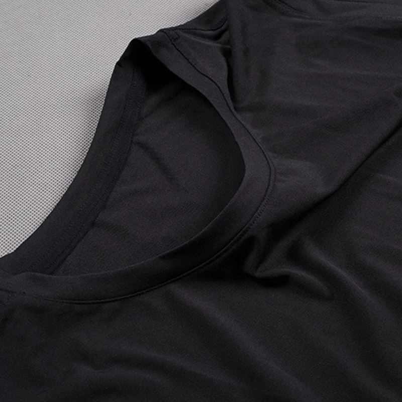 Мужская спортивная майка 5XL/6XL размера плюс быстросохнущая компрессионная для