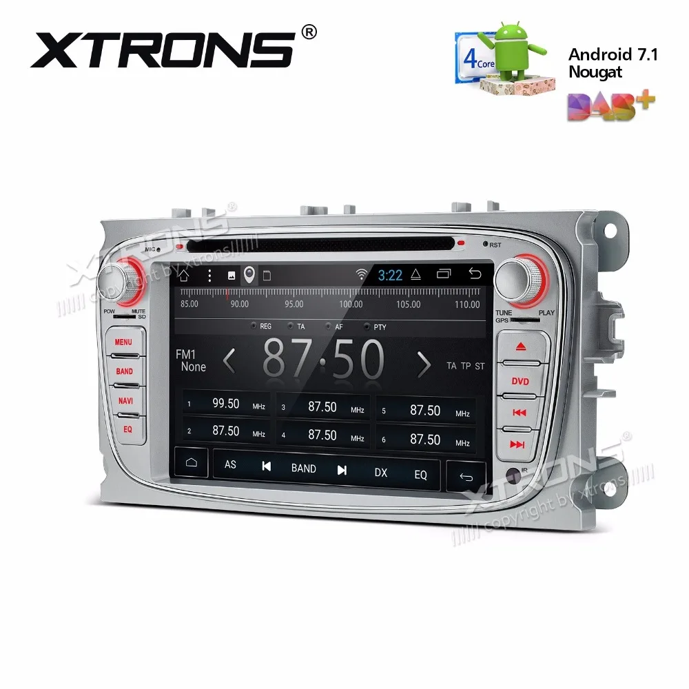 7 &quotОС Android 1 nougat автомобильный DVD для Ford Mondeo 2008 2011 &amp S Max Galaxy II 2006 с полной