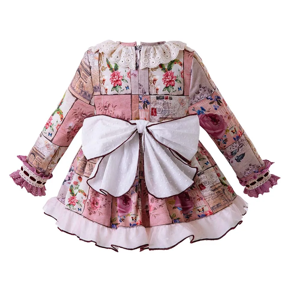 Pettigirl Flroal/Одежда для новорожденных девочек; кружевной наряд на День Благодарения для малышей; штаны; шапочка; винтажная одежда для малышей
