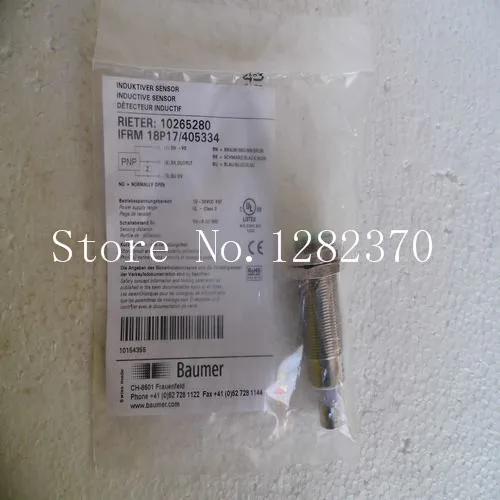 

[SA] New original authentic special sales Baumer sensor switch IFRM 18P17 / 405334 Spot