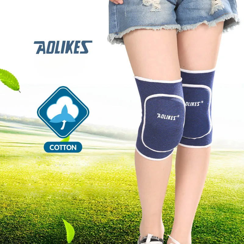 AOLIKES 1 пара Новые Детские наколенники для лыжного спорта ползания безопасные