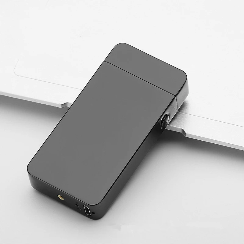 Electric Double Cross Arc Lighter USB Charging Electronic Pulse Flameless Windproof Smoking Cigarette Lighters Wholesale | Дом и сад