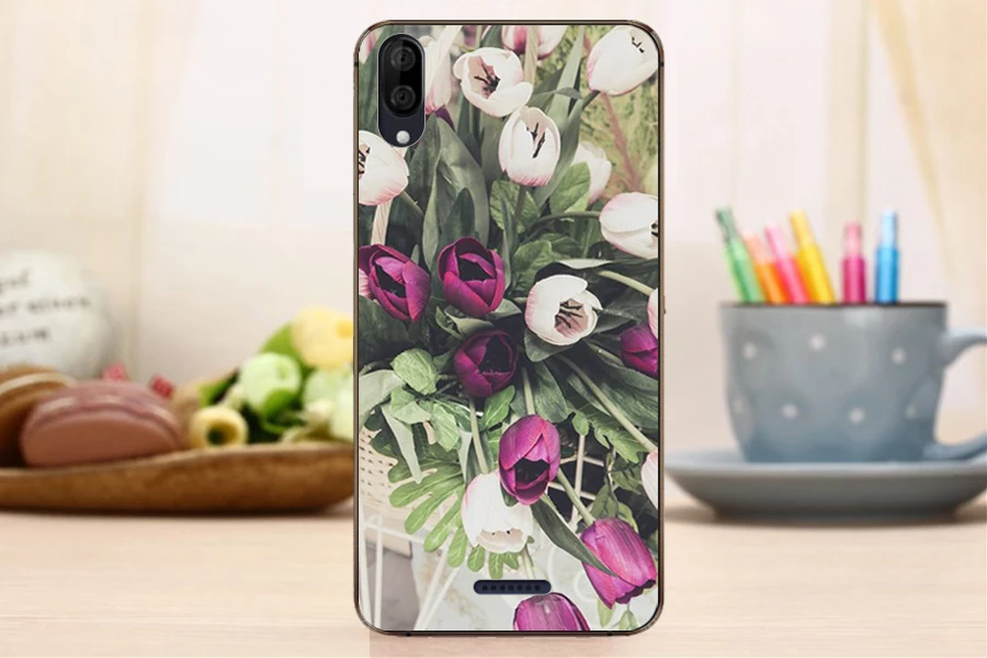 Для Wiko Y80 Y 80 чехол 5,9" Роскошный чехол из ТПУ и силикона чехол s для Wiko Y60 Y60 5,45 дюймов задняя крышка телефона Funda Coque