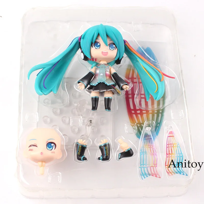 Мику Хацунэ Аниме Nendoroid 831 Хацунэ Мику фигурка 10-летие Ver. № 831 ПВХ фигурка Коллекционная модель игрушки 10 см