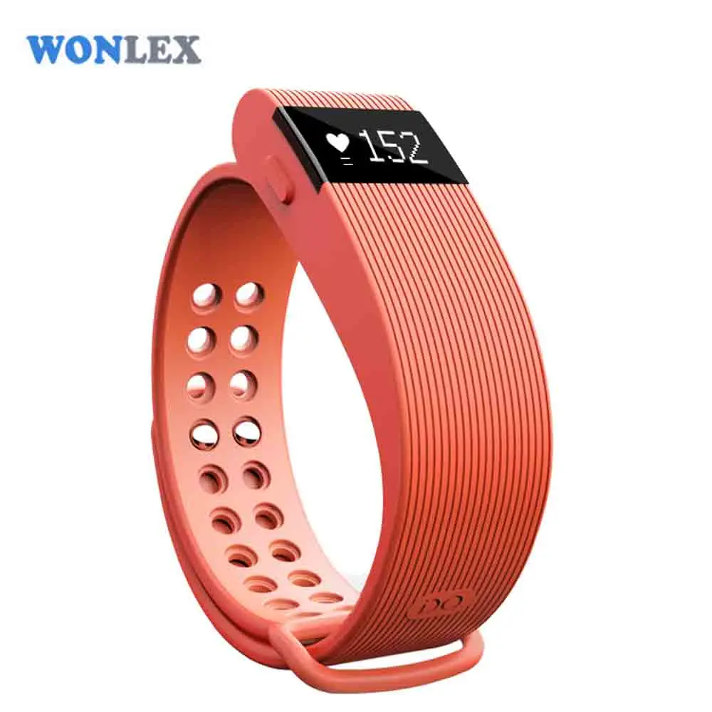 Wonlex wl105 Smart Band Фитнес трекер Bluetooth 4.0 сердечного ритма Мониторы импульса