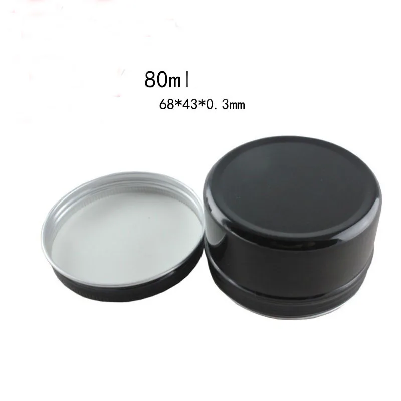 Косметическая упаковка алюминиевая банка Арома свеча коробка с винтовой крышкой