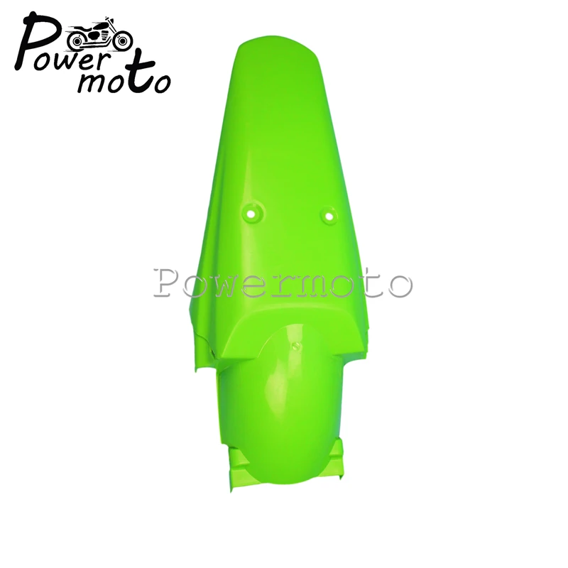 Зеленый мотоциклетный задний брызговик грязезащитный мотокросс эндуро гоночный
