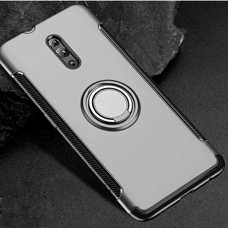 Чехол OPPO RENO, Роскошный чехол, защитный чехол для автомобиля, кольцо с защитой от магнетизма, ударопрочный чехол из ТПУ+ ПК для OPPO RENO CPH1921, чехол 6,4"