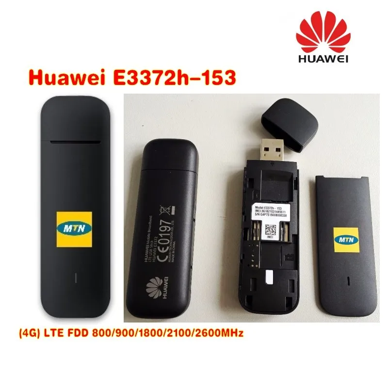 Разблокированный LTE 4G USB модем Huawei E3372 E3372h 153 + 4g CRC9 35dbi антенна|usb antenna|4g usb modem unlocked4g