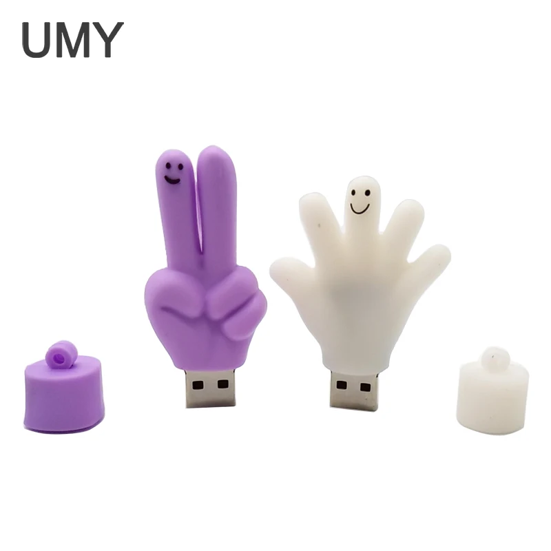 usb flash 4GB 16GB 32GB cartoon scissors hand Pen Drive Memory stick lovely Hand Pendrive 8gb cle two color for choice | Компьютеры и