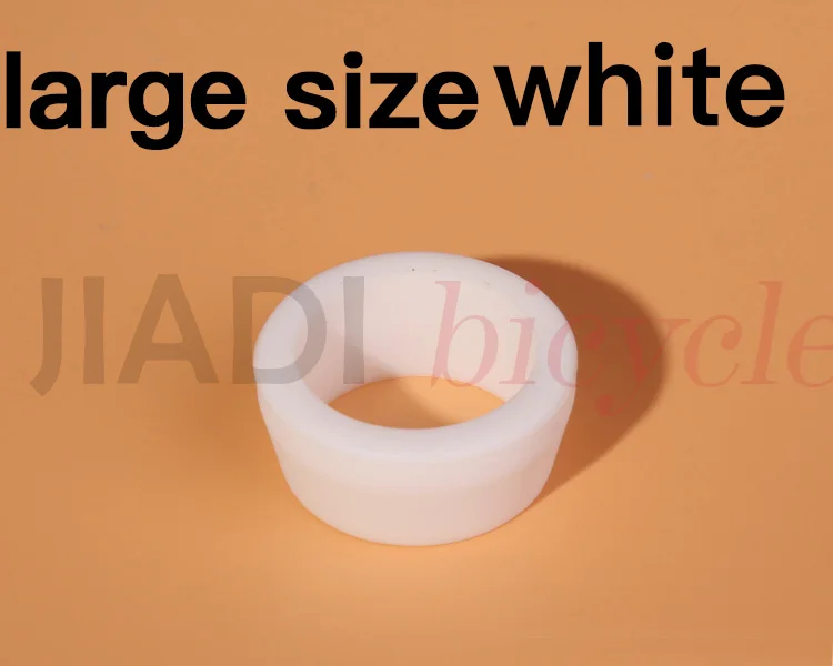 White large size MUQZI велосипедный Подседельный штырь силикагель водонепроницаемый пылезащитный чехол эластичное прочное резиновое кольцо MTB дорожный велосипедный Подседельный штырь защитный чехол - Цвет: White large size