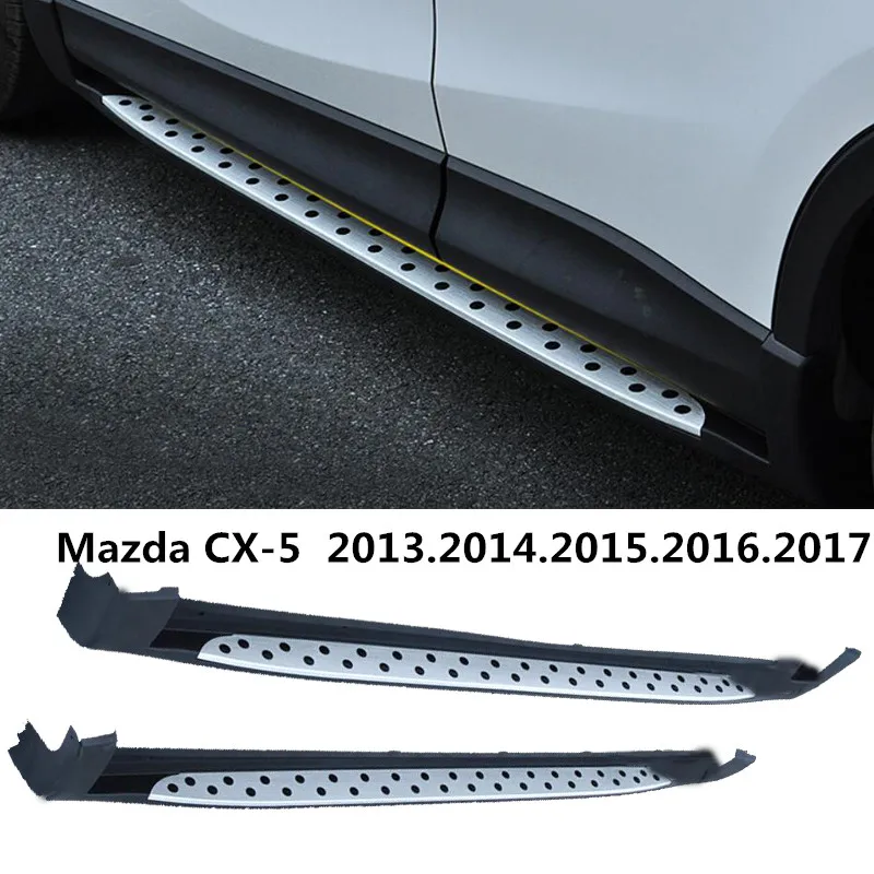 Для Mazda CX 5 CX5 2013 2014 2015 2016 2017 2018 2019 подножки Автомобильные Боковые ступенчатые