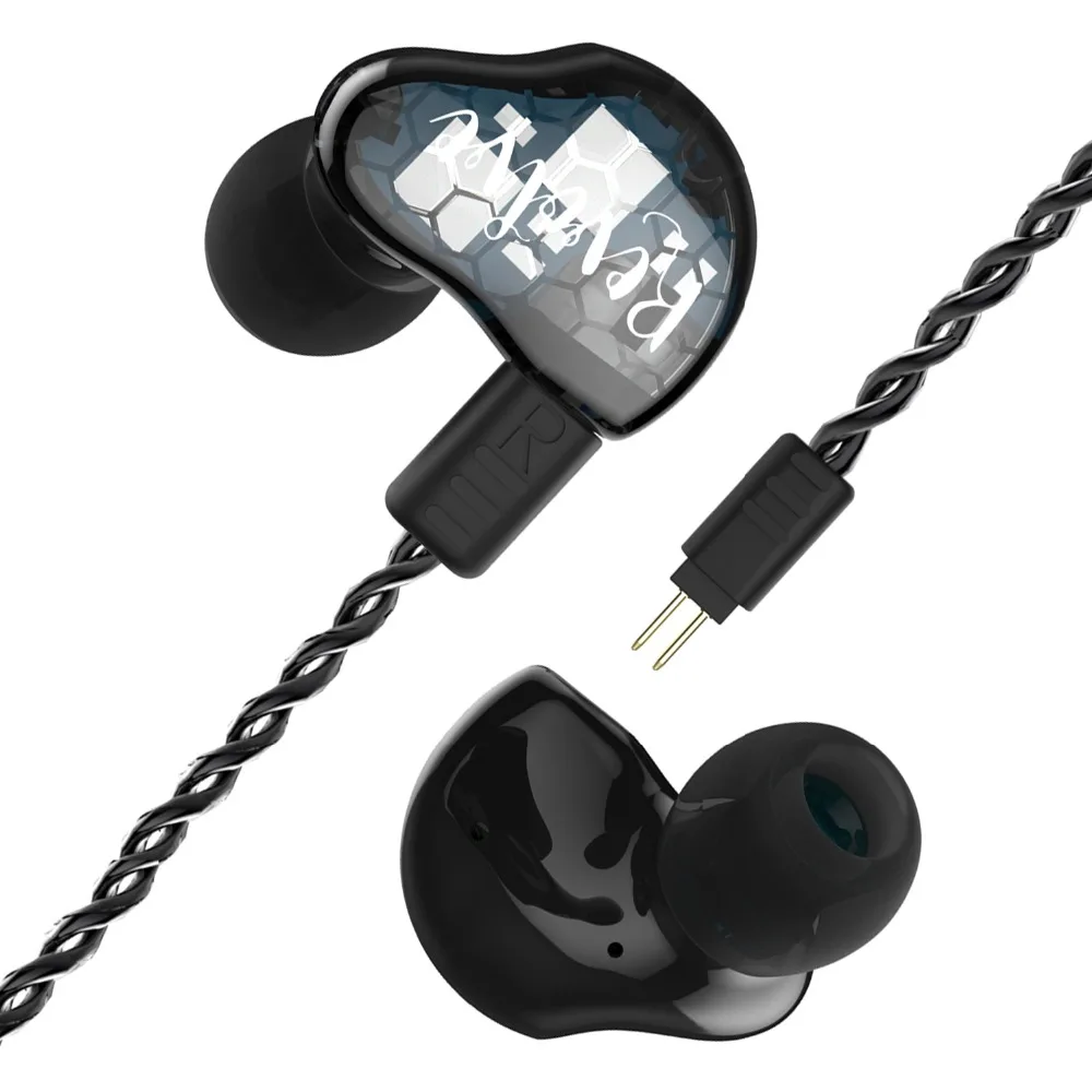 Revonext RX8s 1DD + 2BA гибридные наушники для ушей Hi Fi DJ монитор бега спортивные наушник