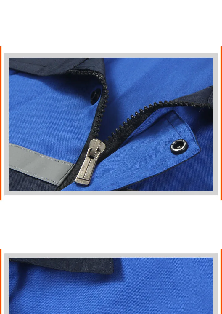 Reflective Uniform Men's Work Clothing Women Short Sleeve Coveralls Quick Dry Overalls for Worker Repairman Machine Auto Repair