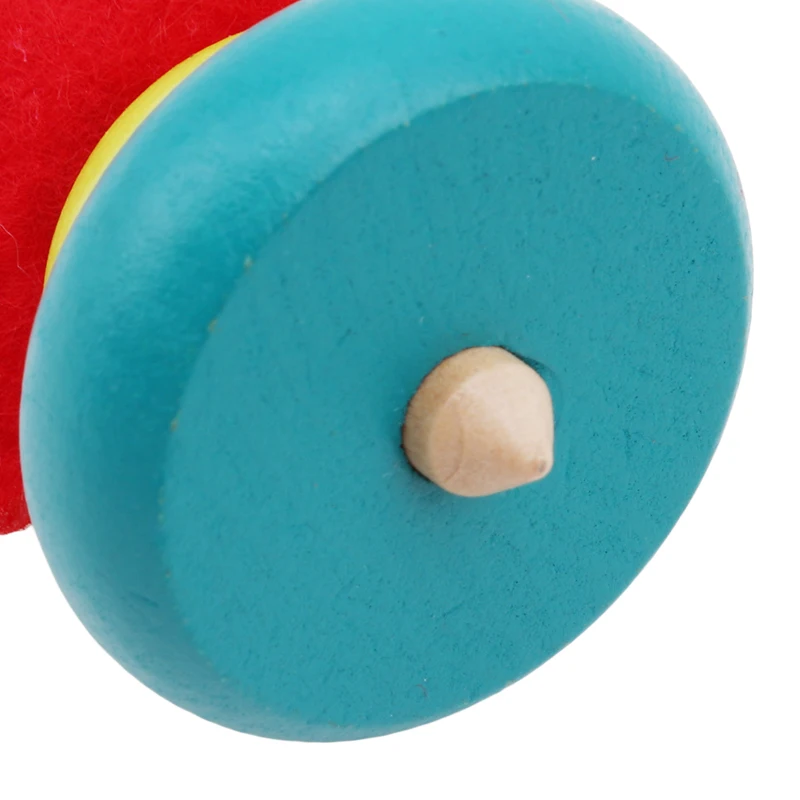 Детские вращающиеся 2 шт деревянные игрушки Клоун Дети неваляшка растут