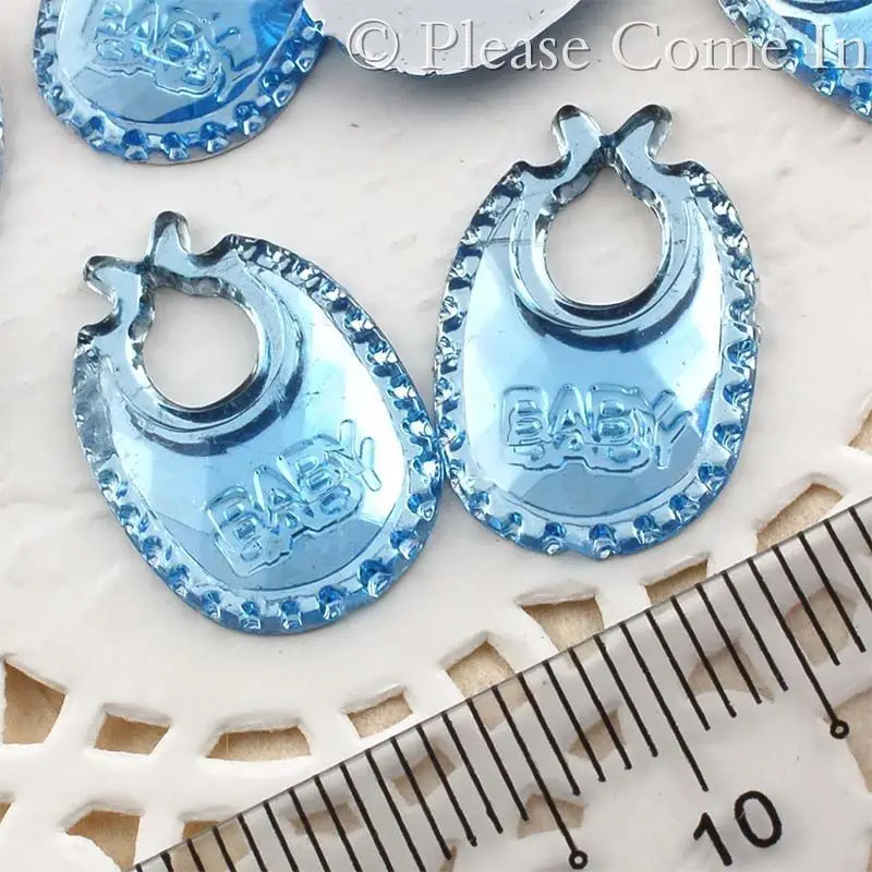 Новинка! 1000 шт./лот детский нагрудник Акриловые стразы душ для мальчиков и