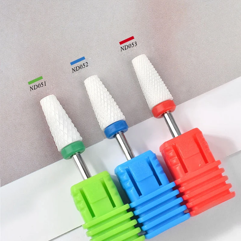 Blueness многоразовый лак для ногтей керамическая Шлифовальная головка Одиночная