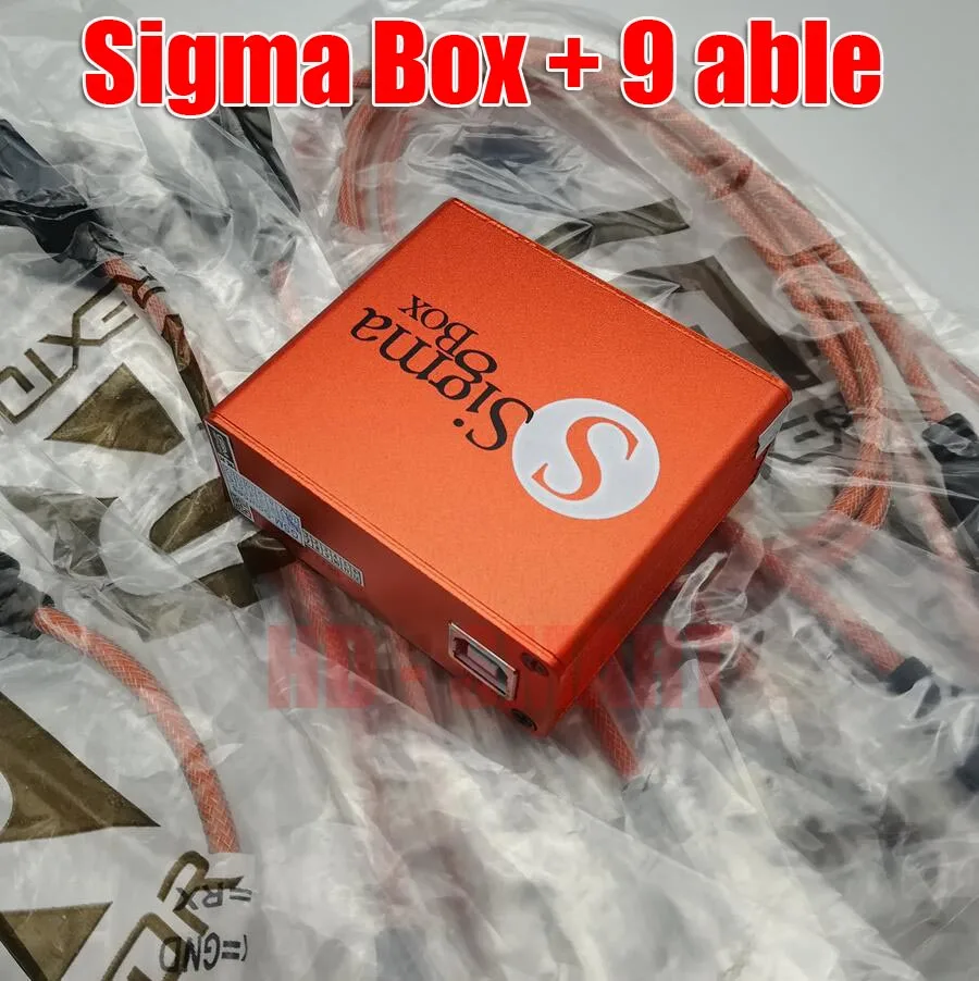 Версия 2018 оригинальная коробка Sigma с 9 набором кабелей + Pack 1 2 3 активации|Наборы