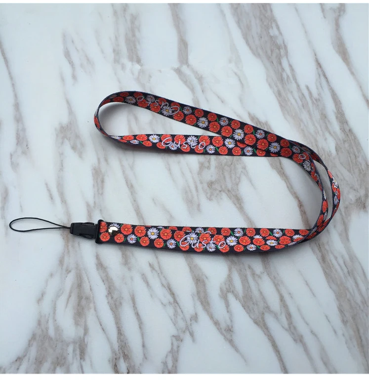 100 шт./лот смешанный нейлоновый шнурок с принтом ID держатель автомобильные