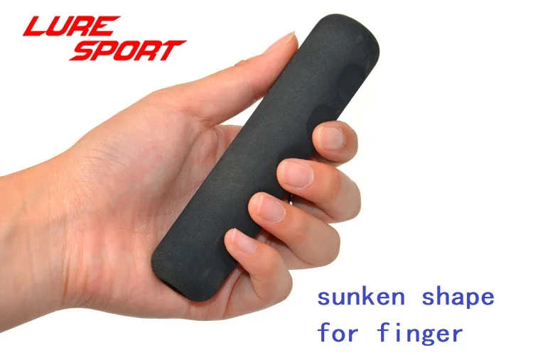 LureSport 2 шт. лодочный стержень EVA grip с затонувшей формой 12,5 см Жесткая ручка EVA стержень строительный компонент стержень ремонт DIY аксессуар