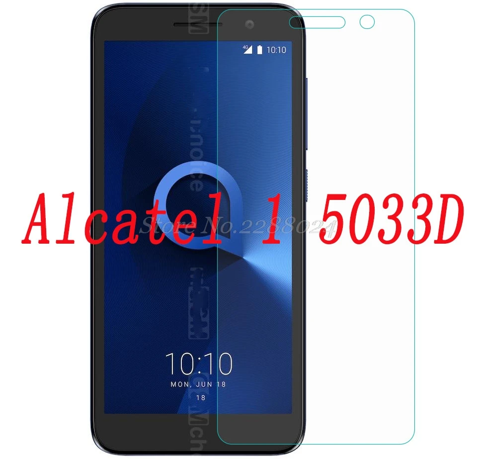 Смартфон закаленное стекло 9h для Alcatel 1 5033D 5 &quotВзрывозащищенная защитная пленка