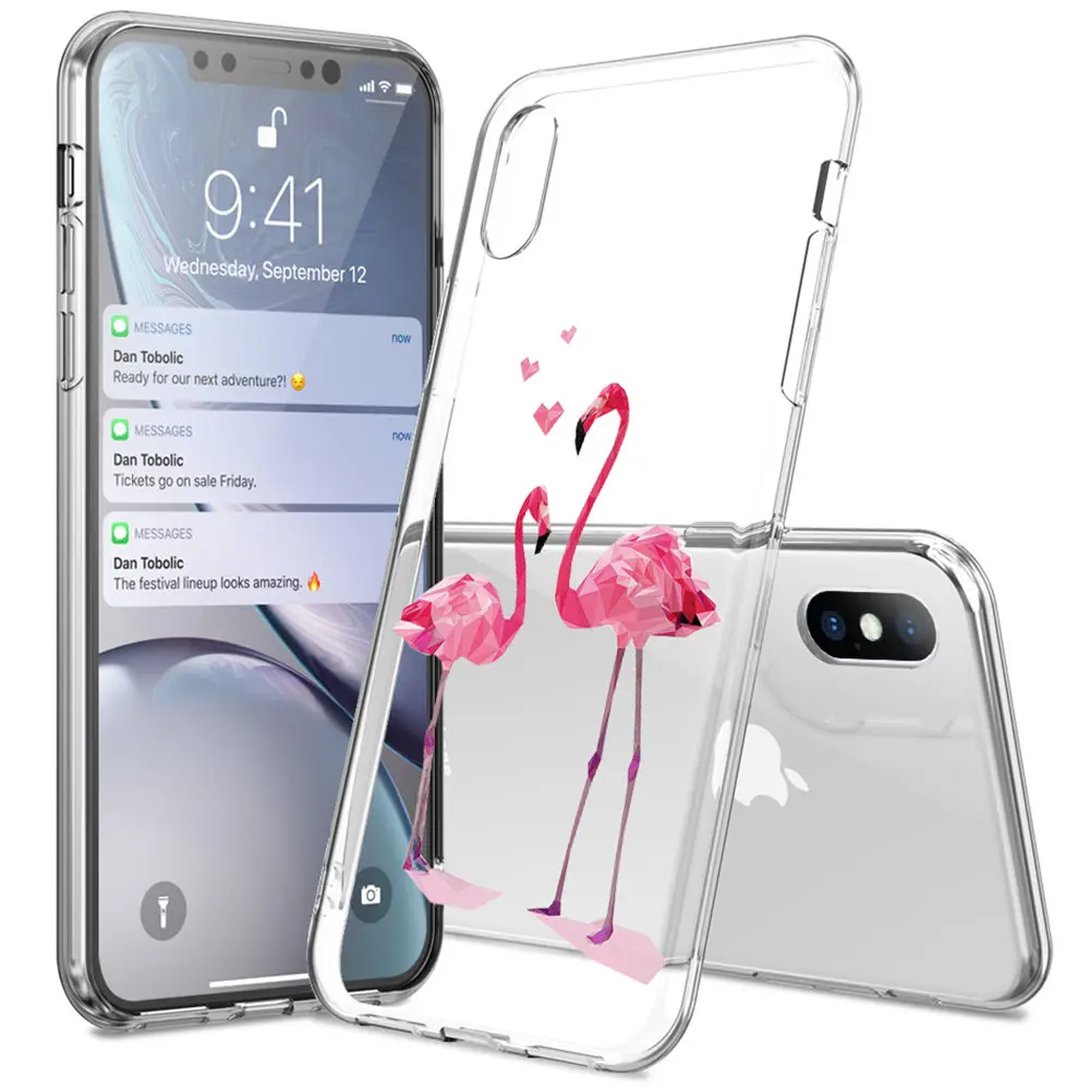 Мягкий силиконовый чехол Ottwn для iPhone 11, 7, 8, 6, 6S Plus, 5, 5S, SE, Ретро стиль, листья, цветы, чехол для телефона s, для iPhone XR X XS Max, задняя крышка