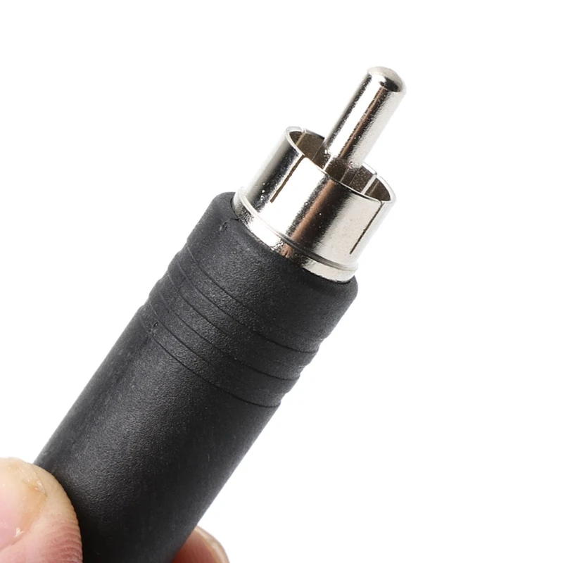 OOTDTY RCA Phono штекер до 6 5 мм моно гнездо аудио кабель адаптер Разъем для lishao домашнее