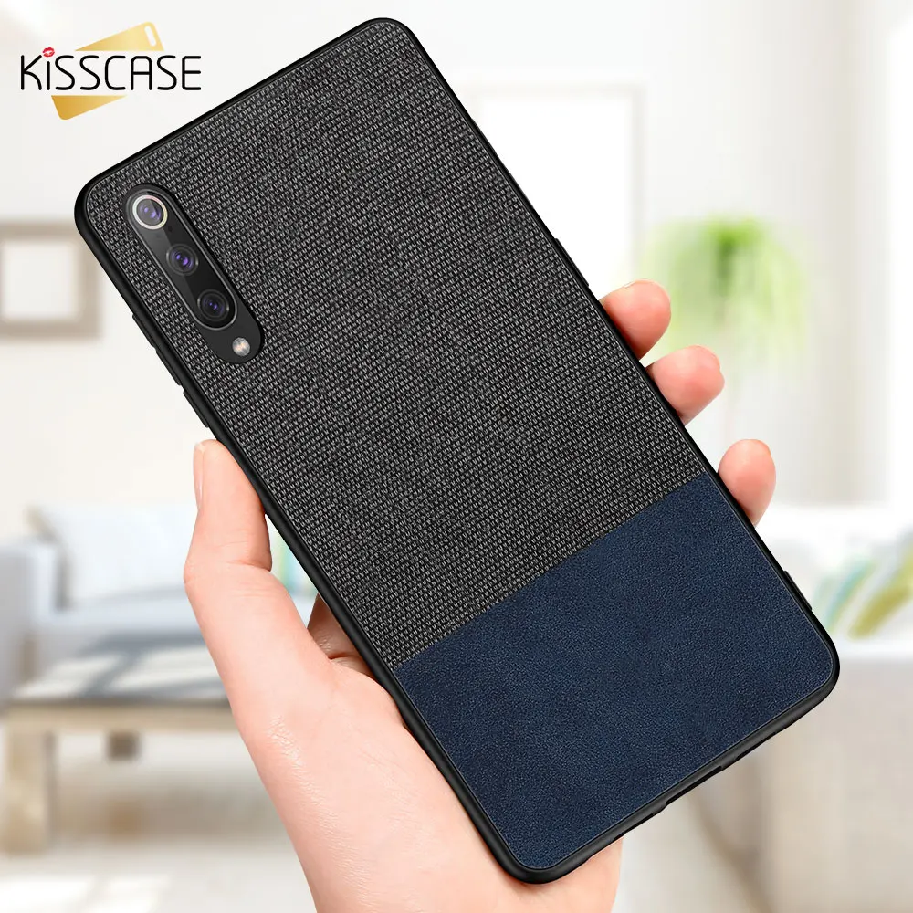 Тканевый чехол KISSCASE для телефона Xiaomi Mi 9 SE 8 A2 Lite Redmi 5 Plus 5A S2 6A 6 Pro Note 7 кожаный мягкий