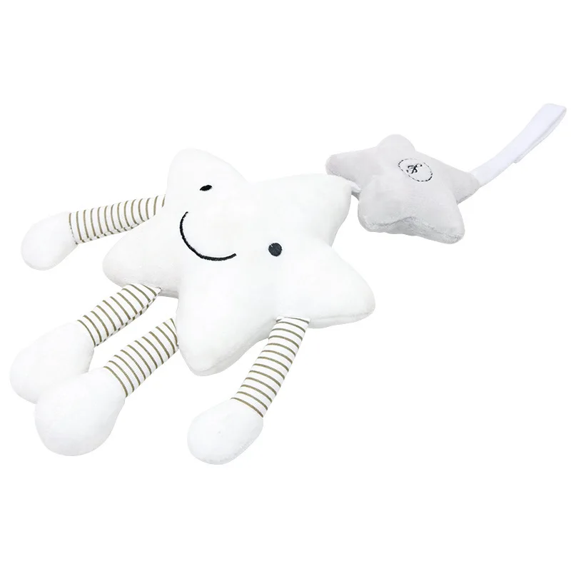New Baby Toys For Stroller Music Star Crib Hanging Newborn Mobile Rattles On The Bed Babies Educational Plush Toys