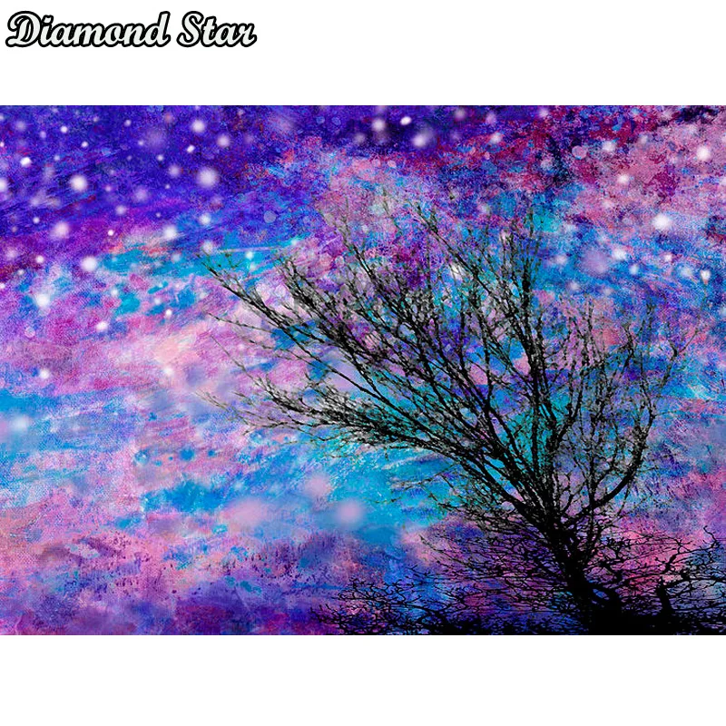

Full Square drill DIY 5D Diamond Painting Color tree Cross Stitch Diamond Embroidery Patterns rhinestones Diamond Mosaic