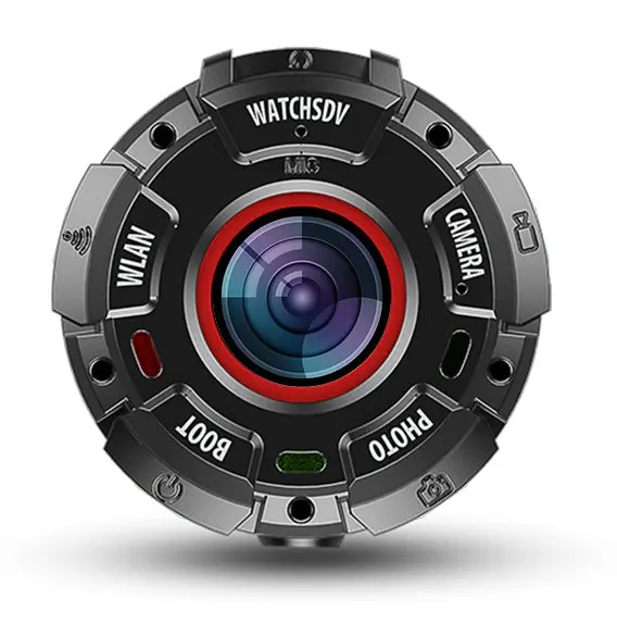 WatchSDV ZGPAX Смарт часы носимые мини 8 м Водонепроницаемый 1080P видеокамера 90 минут