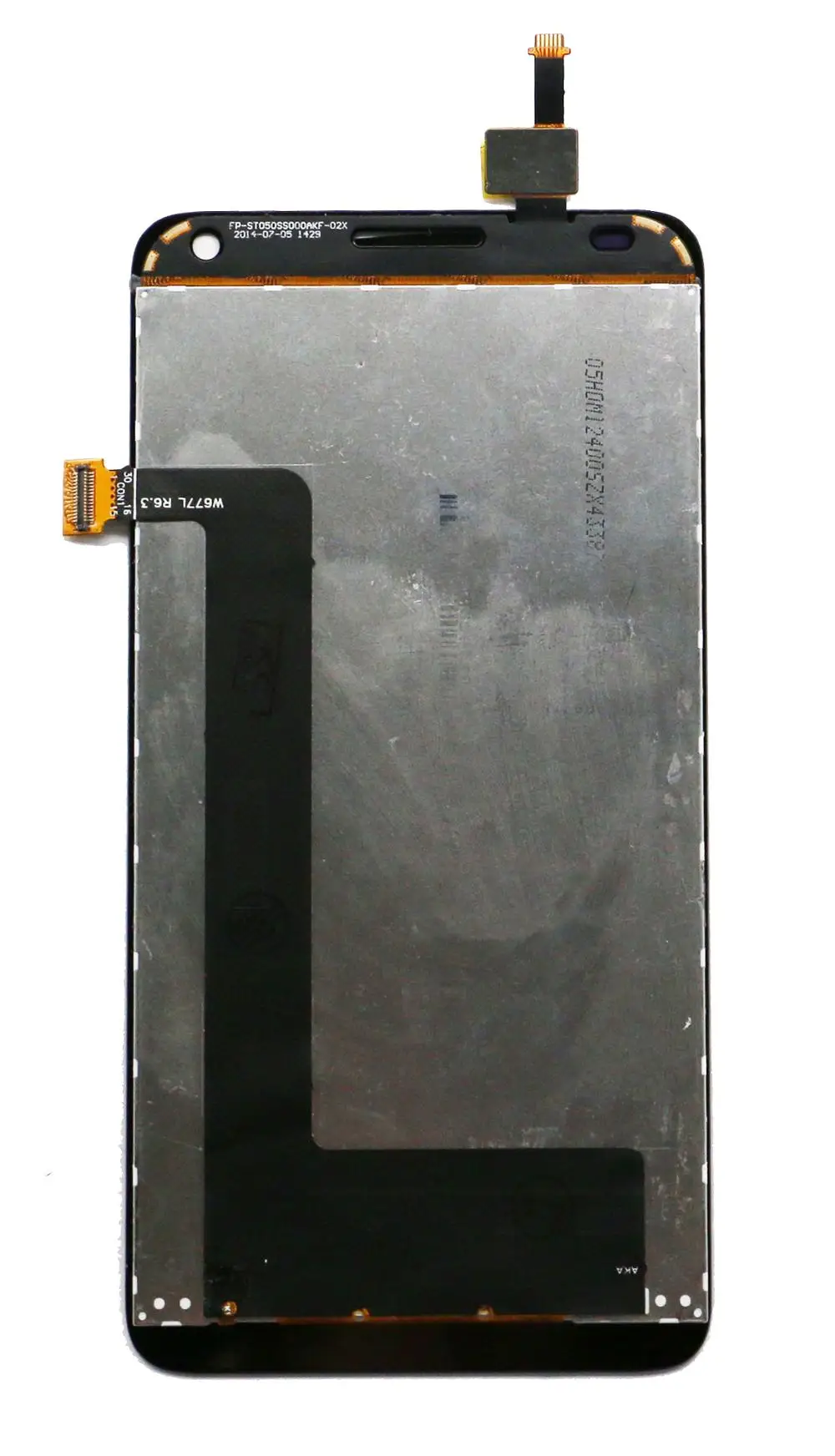 Для Lenovo S580 LCD с кодирующий преобразователь сенсорного экрана в сборе для Display5