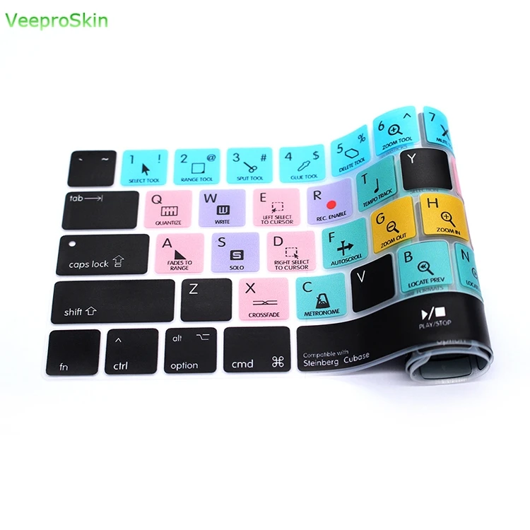 Для Macbook Pro 13 &quot15&quot сенсорная панель A1706/A1707/A1989/A1990 Steinberg Cubase ярлыки с горячим