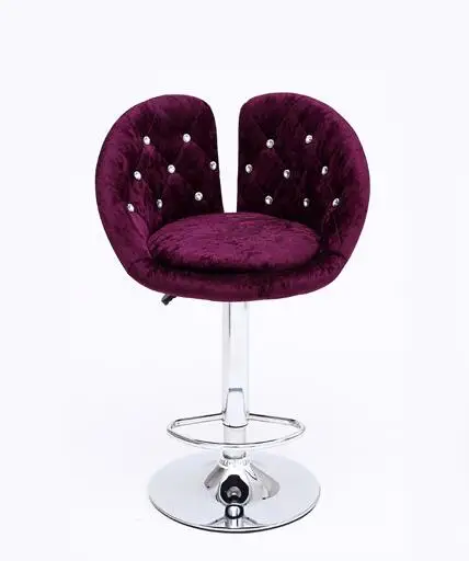 Эргономичный подъемный регулируемый стул для кафе паба бара из нержавеющей