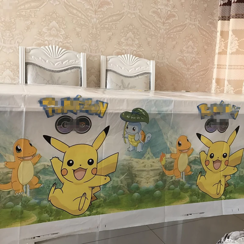 Дети 1st День рождения украшения одноразовые Бумага Пластик скатерти охватывает