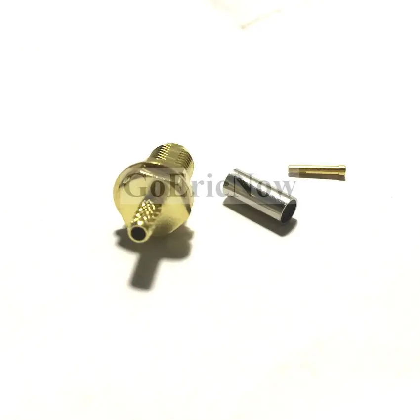 1 шт. RF коаксиальный SMA разъем обжимной для кабеля RG316 RG174 LMR100 прямой