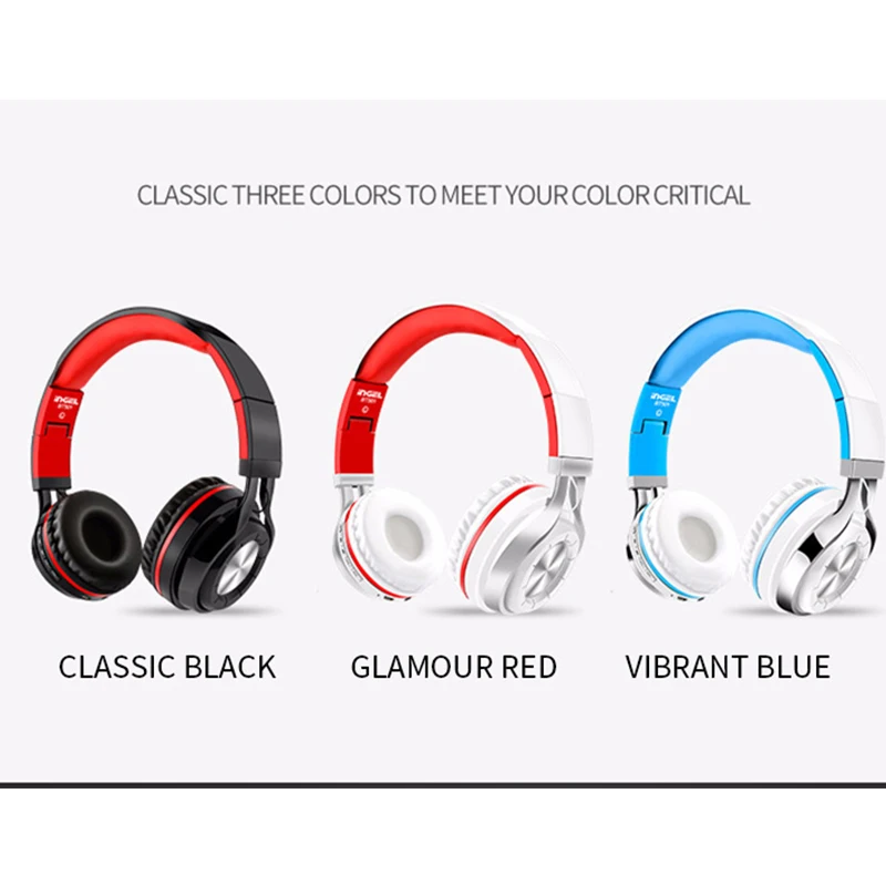 DPRUI новые наушники Bluetooth гарнитура складная спортивные регулируемые с микрофоном