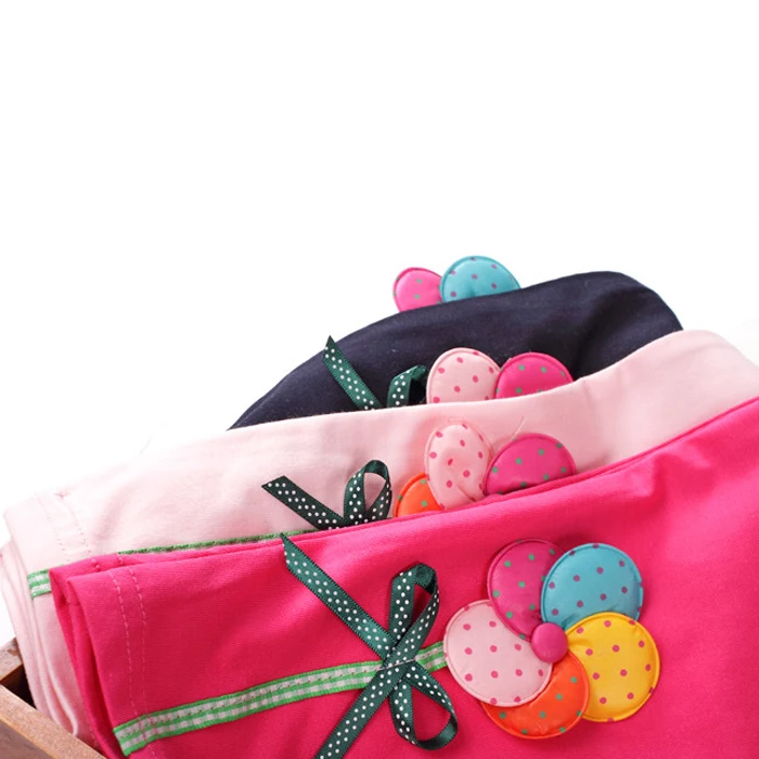 

Хлопковые Штаны для девочек, леггинсы для маленьких девочек, детские эластичные штаны с цветами, узкие брюки для девочек на весну и осень