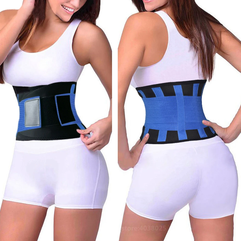 Неопреновый магнитный пояс для талии фитнеса Корректор осанки коррекция