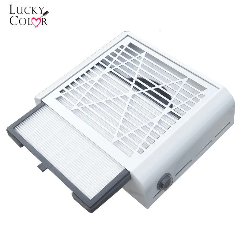 Профессиональный пылеуловитель для ногтей 40 Вт маникюрный аппарат мощный