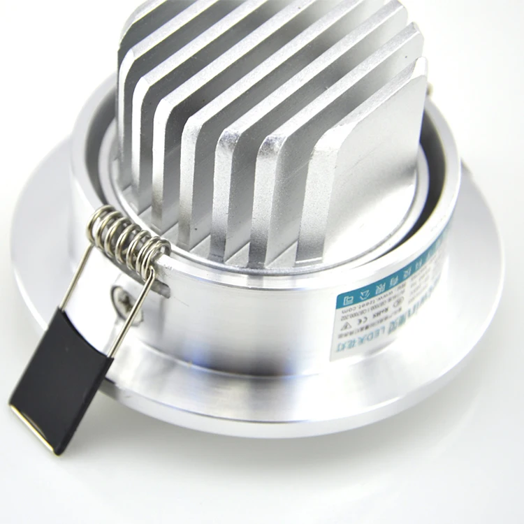 Светодиодные светильники CREE Cob 9 Вт с регулируемой яркостью встроенные