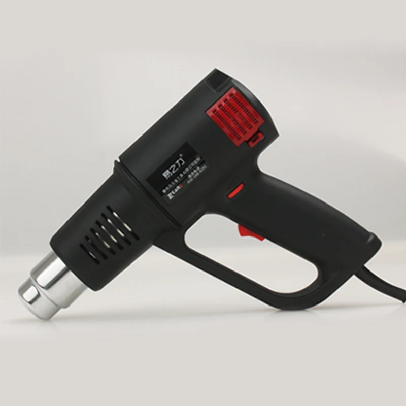 

2000W 220V EU Plug Industrial Electric Hot Heat Guns Shrink Wrapping Thermal Heater Nozzle