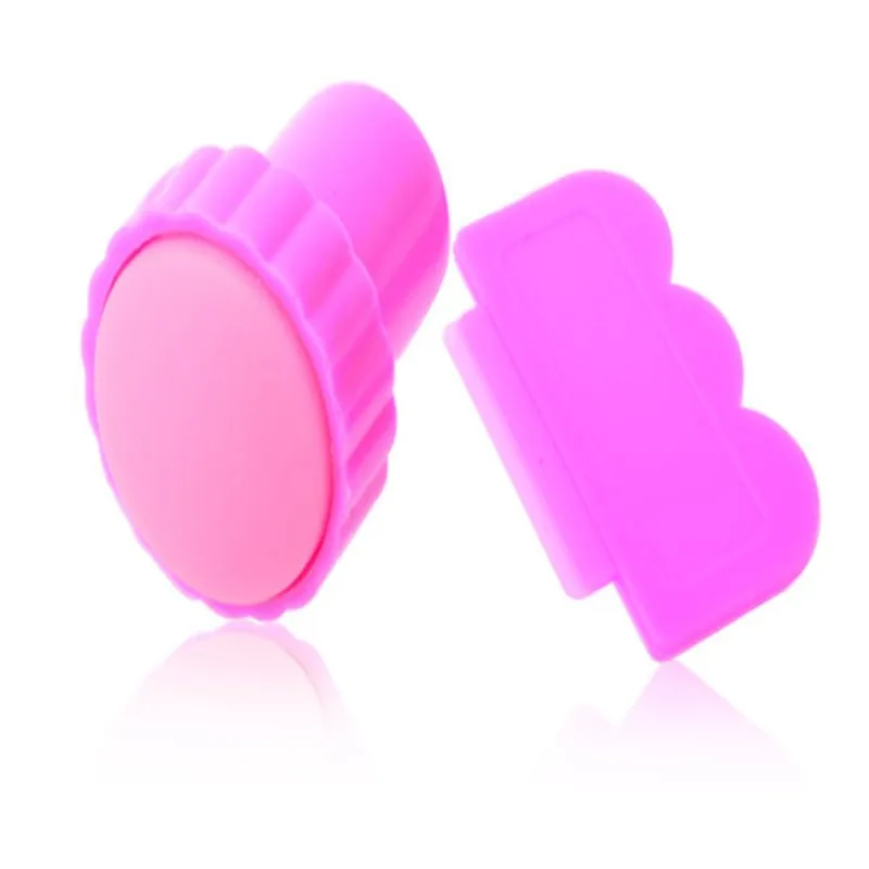 1 набор трафаретов для маникюра пластина стемпинга и скребок искусственные