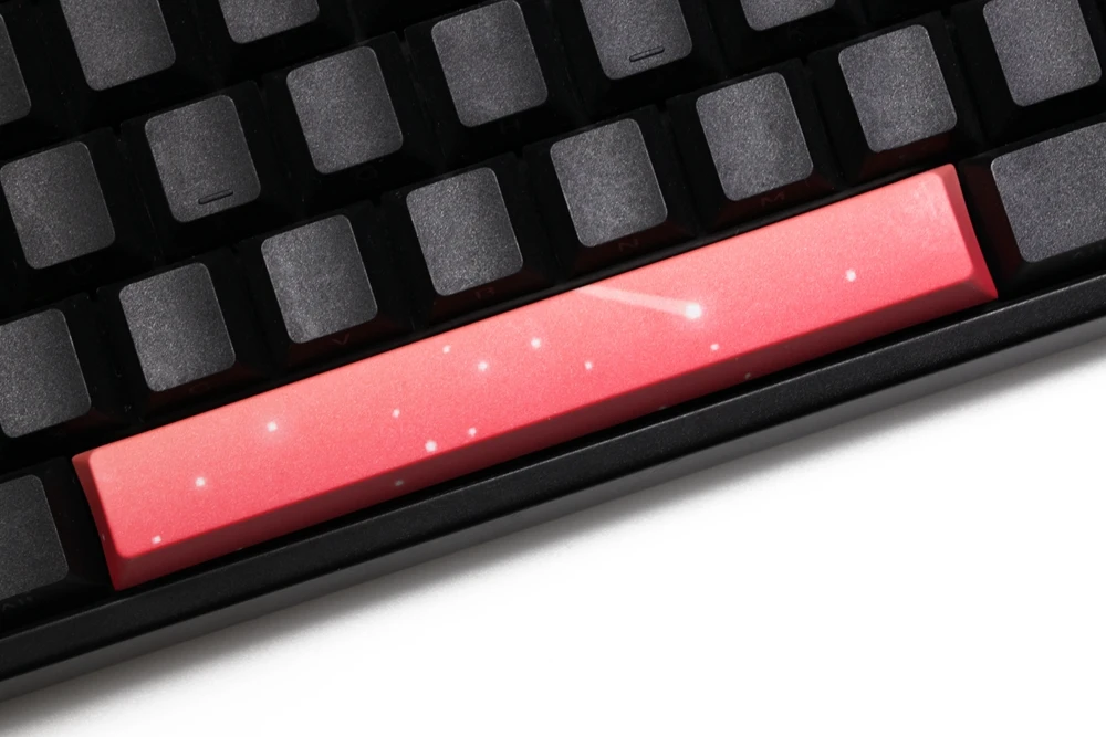 Новинка клавиатура allover dye subbed Keycap механическая Пульсация метеорит неоновая