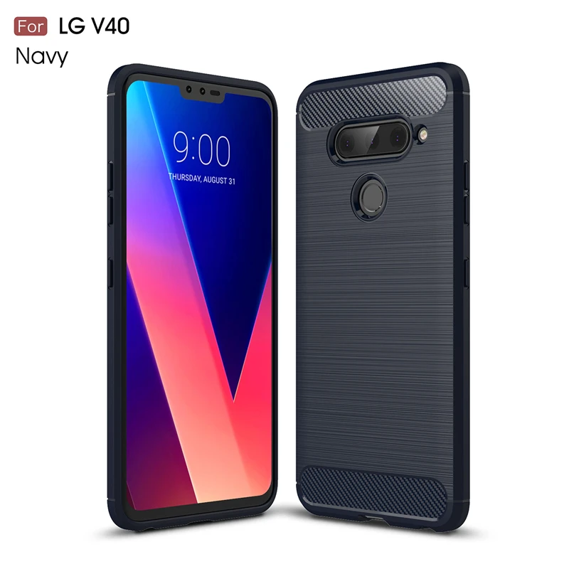 Чехол для LG V40 ThinQ Core силиконовый резиновый защитный чехол мягкий телефона