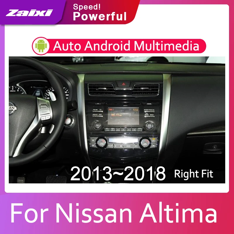 Android автомобильный Радио Мультимедиа Видео плеер Авто Стерео gps для Nissan Altima L33 2013 медиа Navi wifi BT