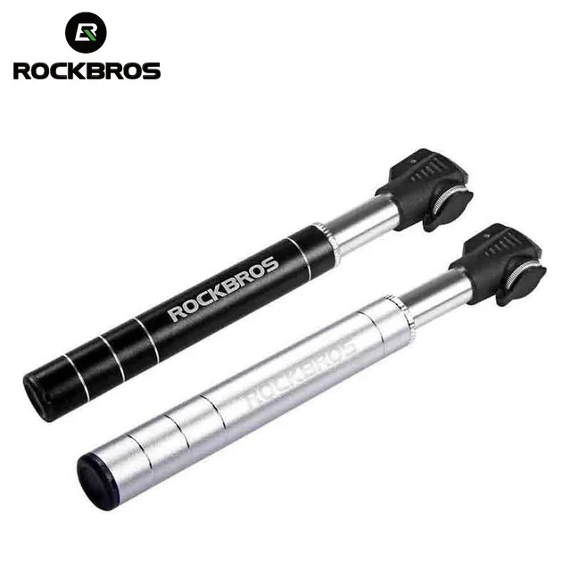 Велосипедный насос ROCKBROS компактный легкий из алюминиевого сплава для горного